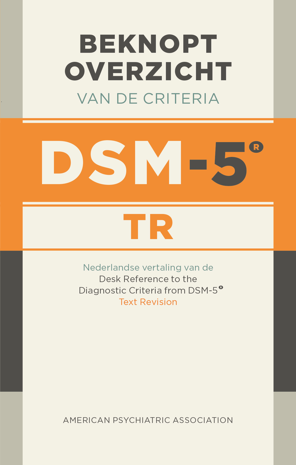 Bref aperçu des critères du DSM-5-TR (reliure à anneaux)