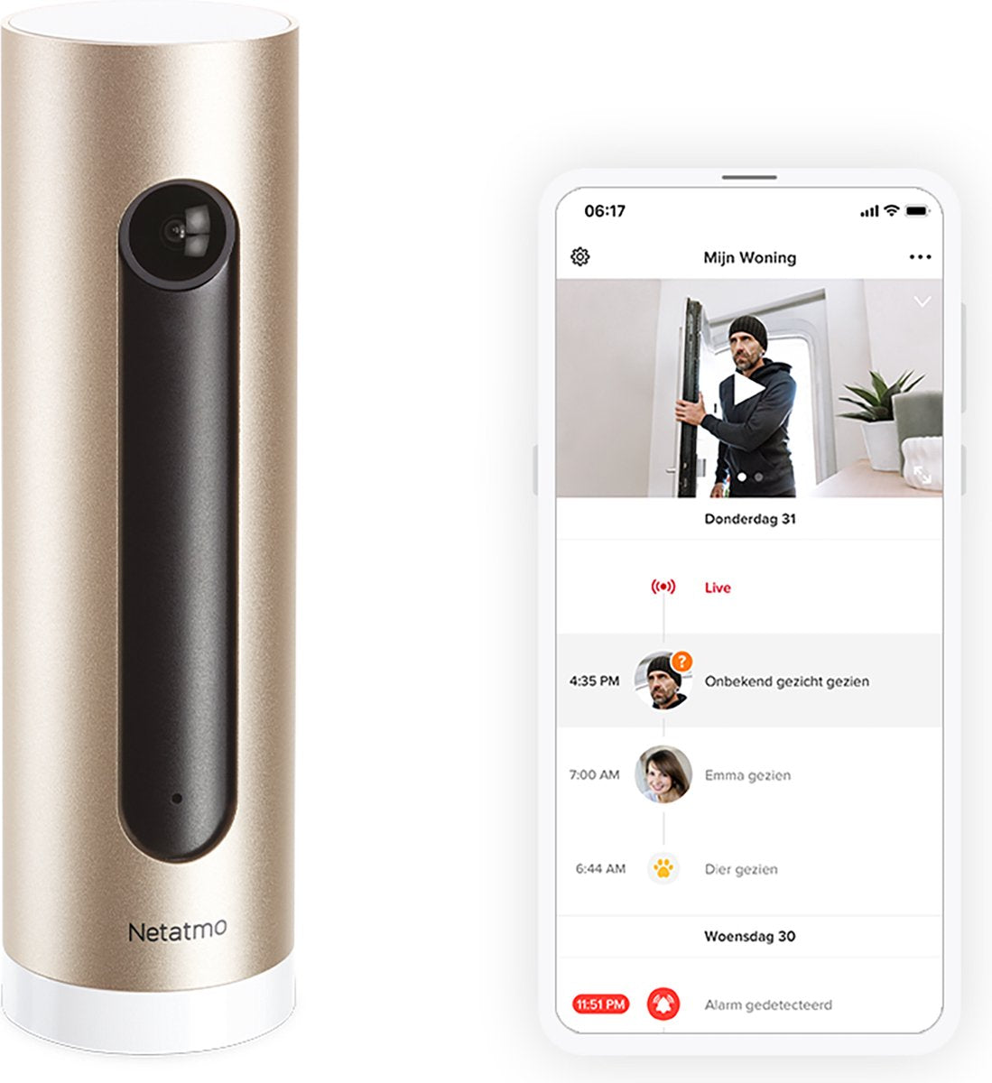 Netatmo Slimme Binnencamera