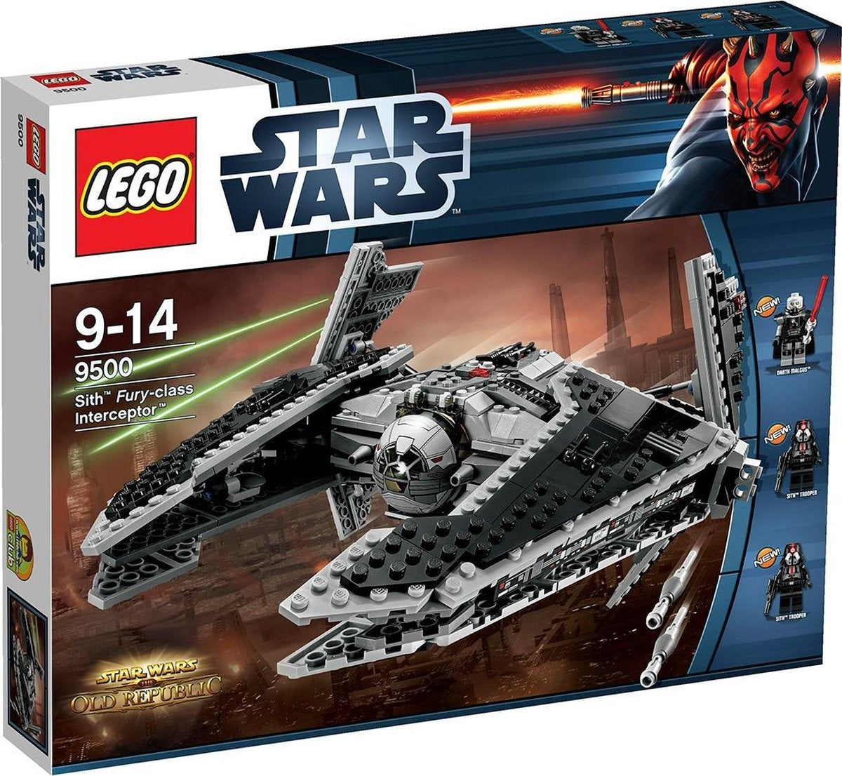 Intercepteur 9500 de classe Sith Fury LEGO Star Wars