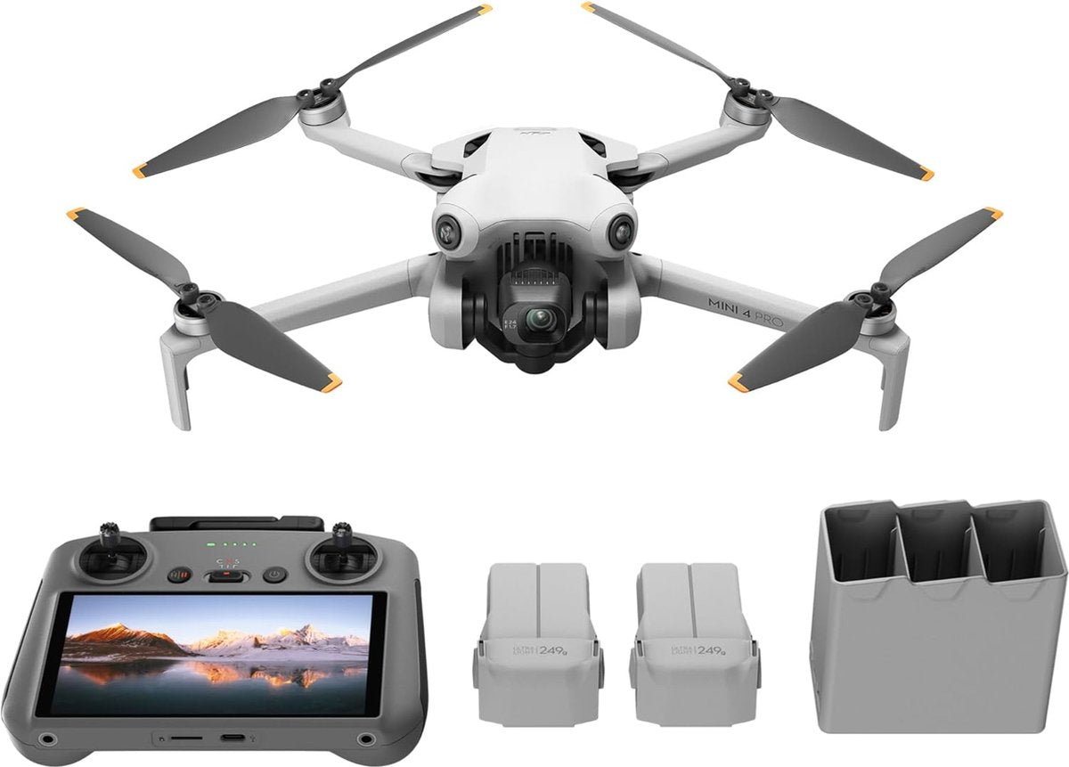 DJI Mini 4 Pro Fly More Combo + Smart Controller