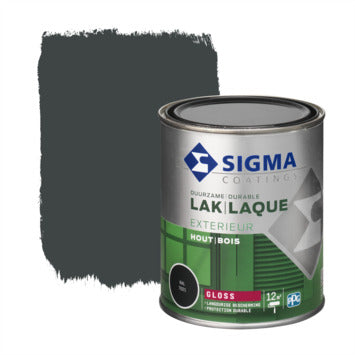 Sigma peinture extérieure 7021 noir gris brillant 750 ml