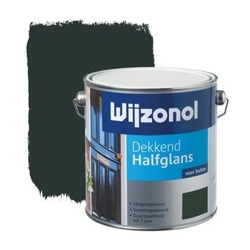 Wijzonol-Lack, halbglänzend, antikgrün, deckend, 2,5 l