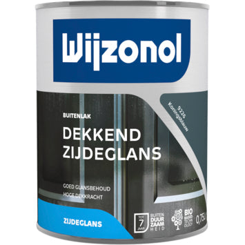 Wijzonol lak zijdeglans koningsblauw dekkend 9226 750 ml