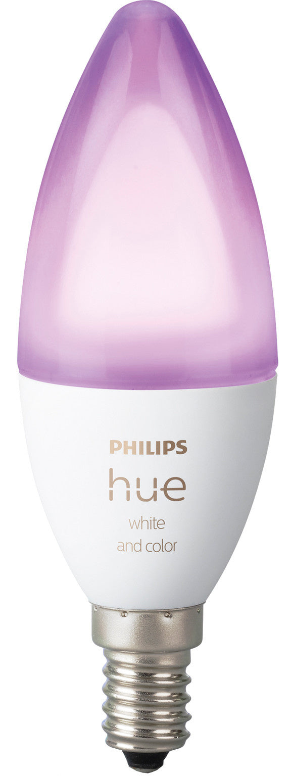 Philips Hue White und Color E14 Separate Lampe