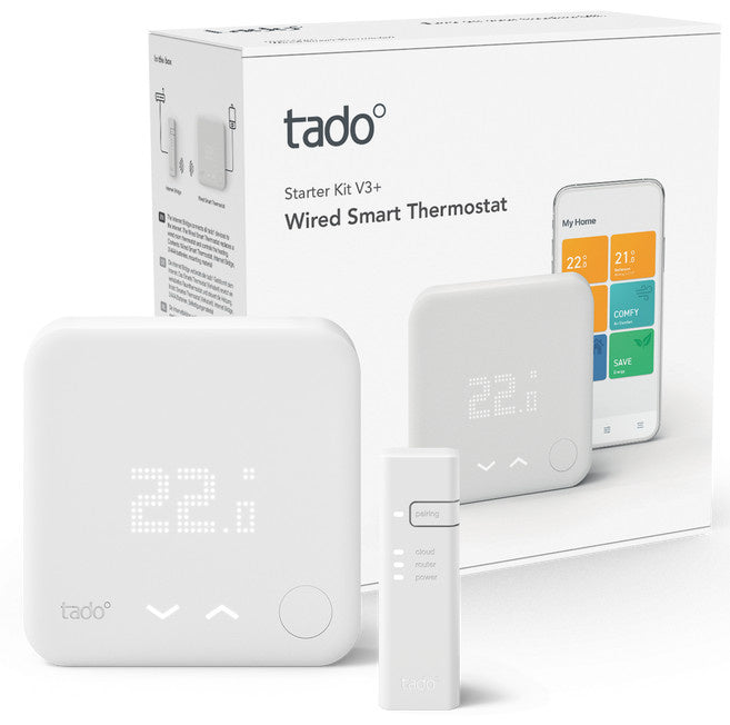 Pack de démarrage filaire Tado Smart Thermostat V3+