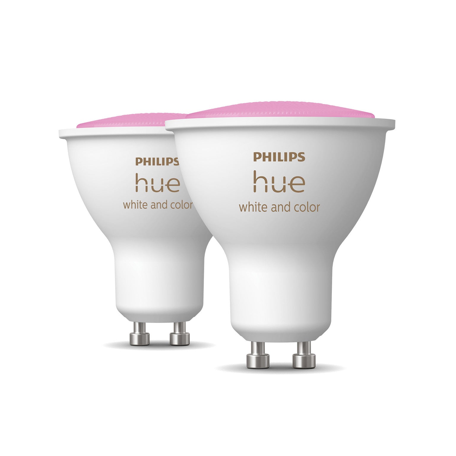 Pack Duo Philips Hue Blanc et Couleur GU10