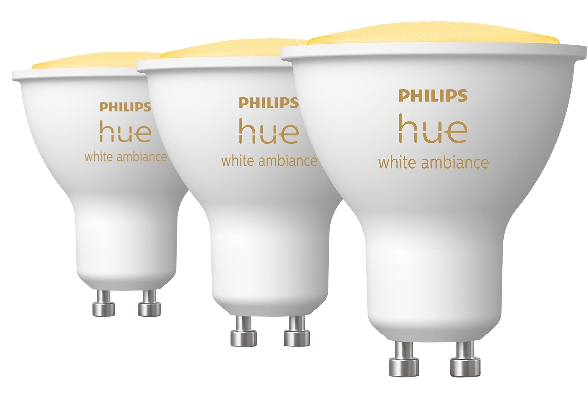 Philips Hue White Ambiance GU10 3er-Pack 