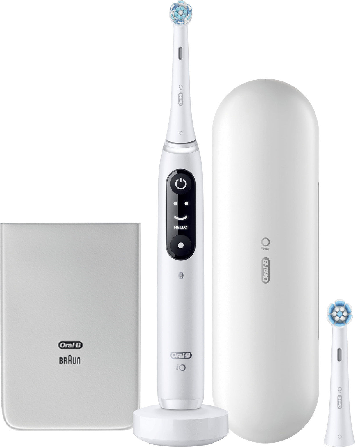 Oral-B iO Series 7w Blanc avec tête de brosse supplémentaire