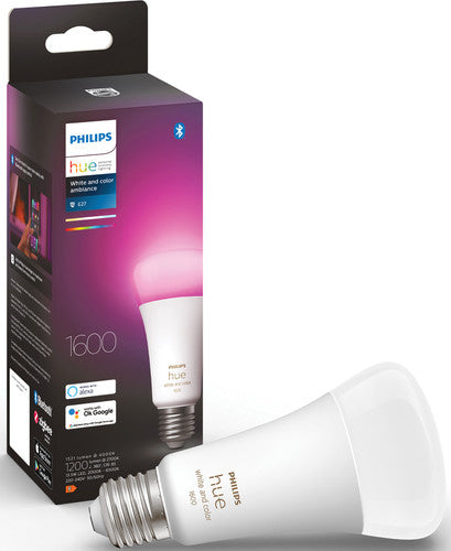 Philips Hue Blanc et Couleur E27 1600lm Lampe simple