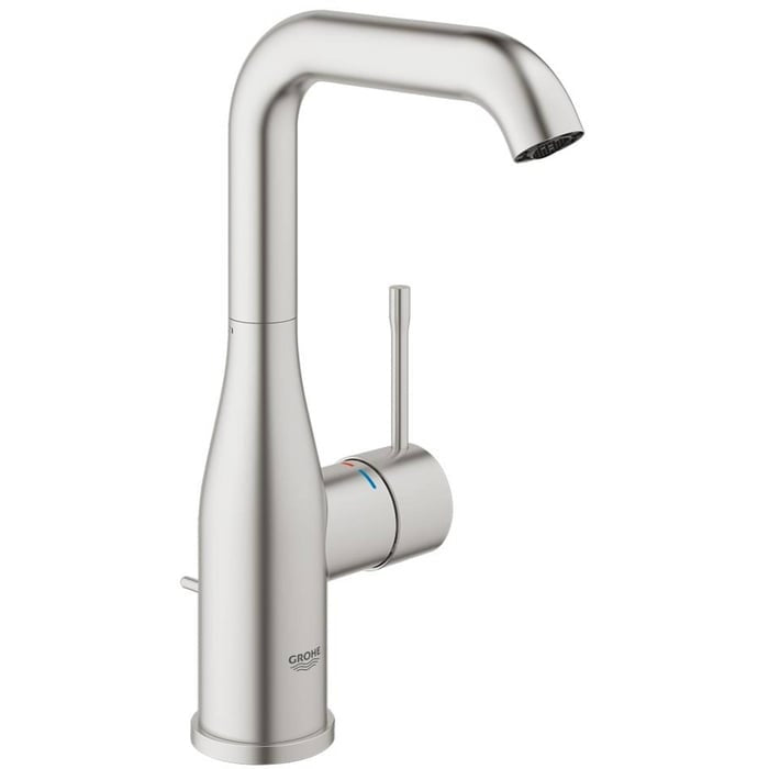 Grohe Essence Nouveau mitigeur pour lavabo 1 trou Supersteel