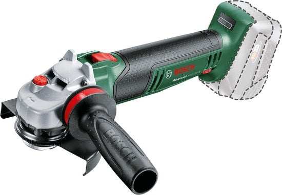 Bosch 18V haakse slijper 125mm AdvancedGrind (zonder accu)