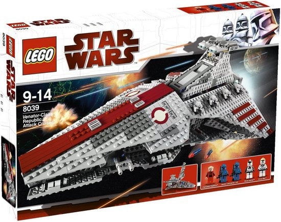 LEGO Venator Class Republic Attack Cruiser 8039