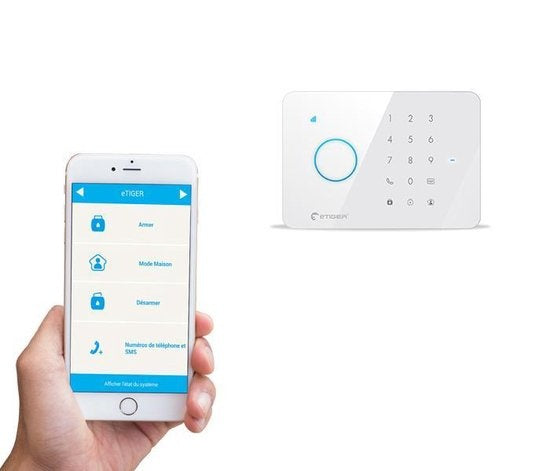 eTiger Alarmsysteem S3B Draadloos met App