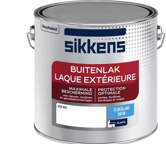 Sikkens Außenfarbe W05 Seidenglanz 2,5 Liter