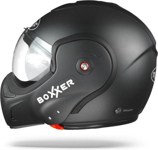 Casque de moto ROOF BoXXer Darkside Graphite Mat édition limitée taille S