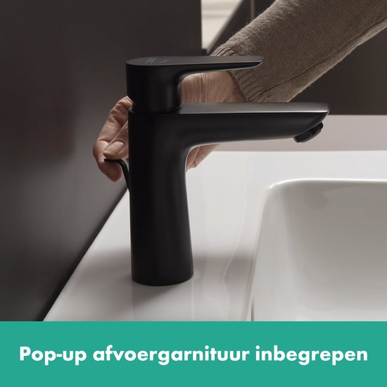 Hansgrohe Talis E 110 CoolStart Robinet de lavabo Noir Mat