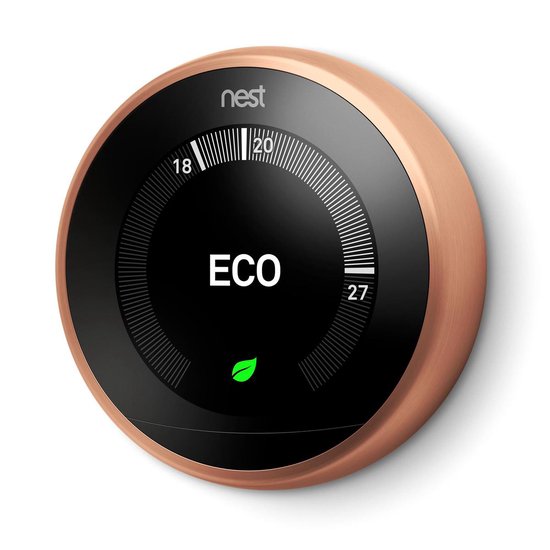 GOOGLE NEST Learning Thermostat (3e generatie) Koper - Tweedehands