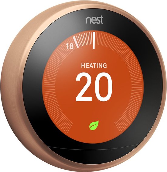 GOOGLE NEST Learning Thermostat (3e generatie) Koper - Tweedehands