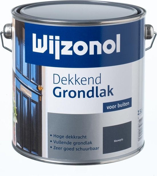 Wijzonol Grundierung deckend weiß 2,5 Liter