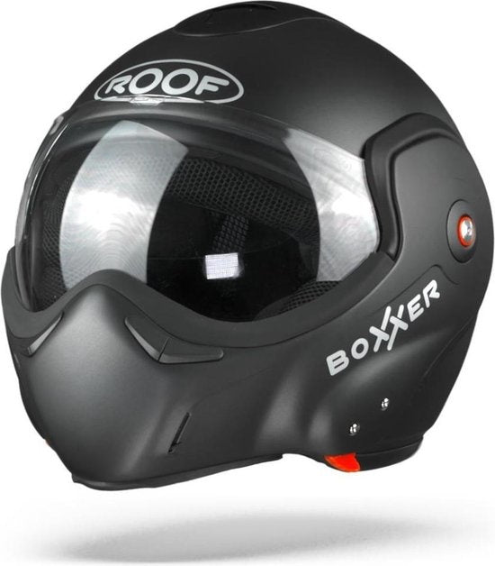 Casque de moto ROOF BoXXer Darkside Graphite Mat édition limitée taille S