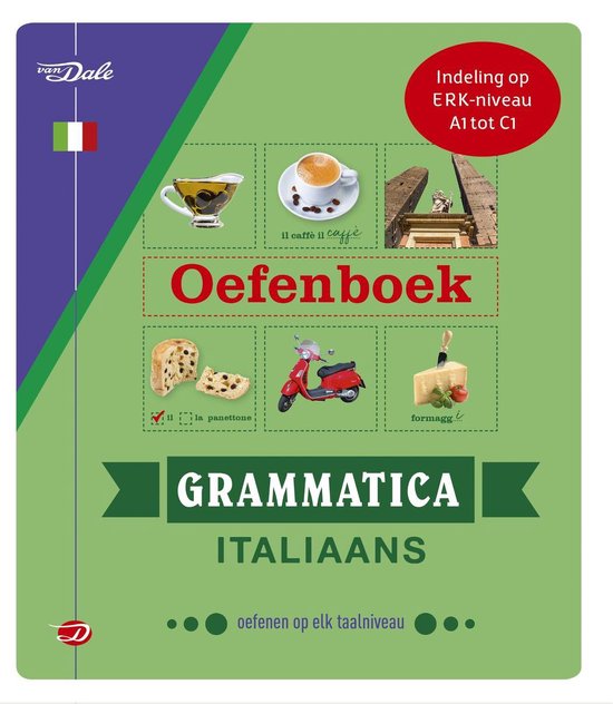 Cahier d'exercices de grammaire italienne Van Dale 