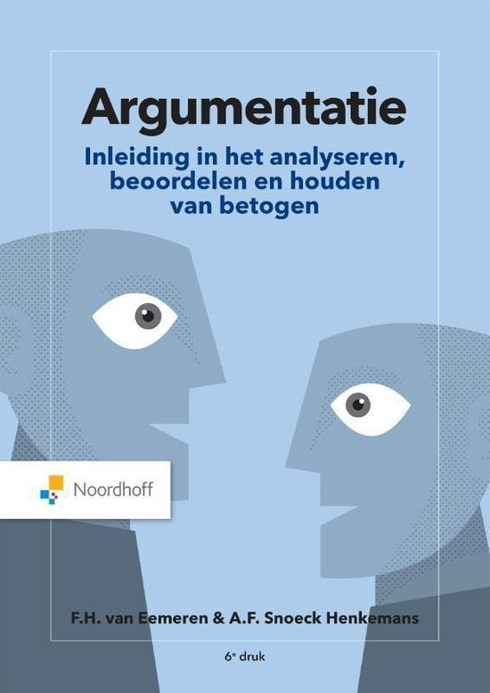 Argumentatie druk 6 - Nieuw exemplaar