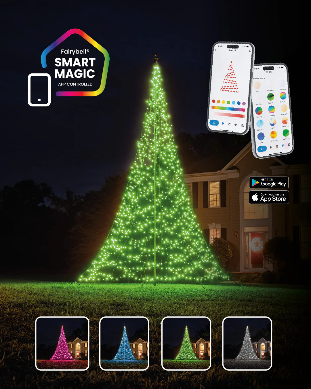 Fairybell Smart Magic | 6 meter | 1152 LED-lampjes