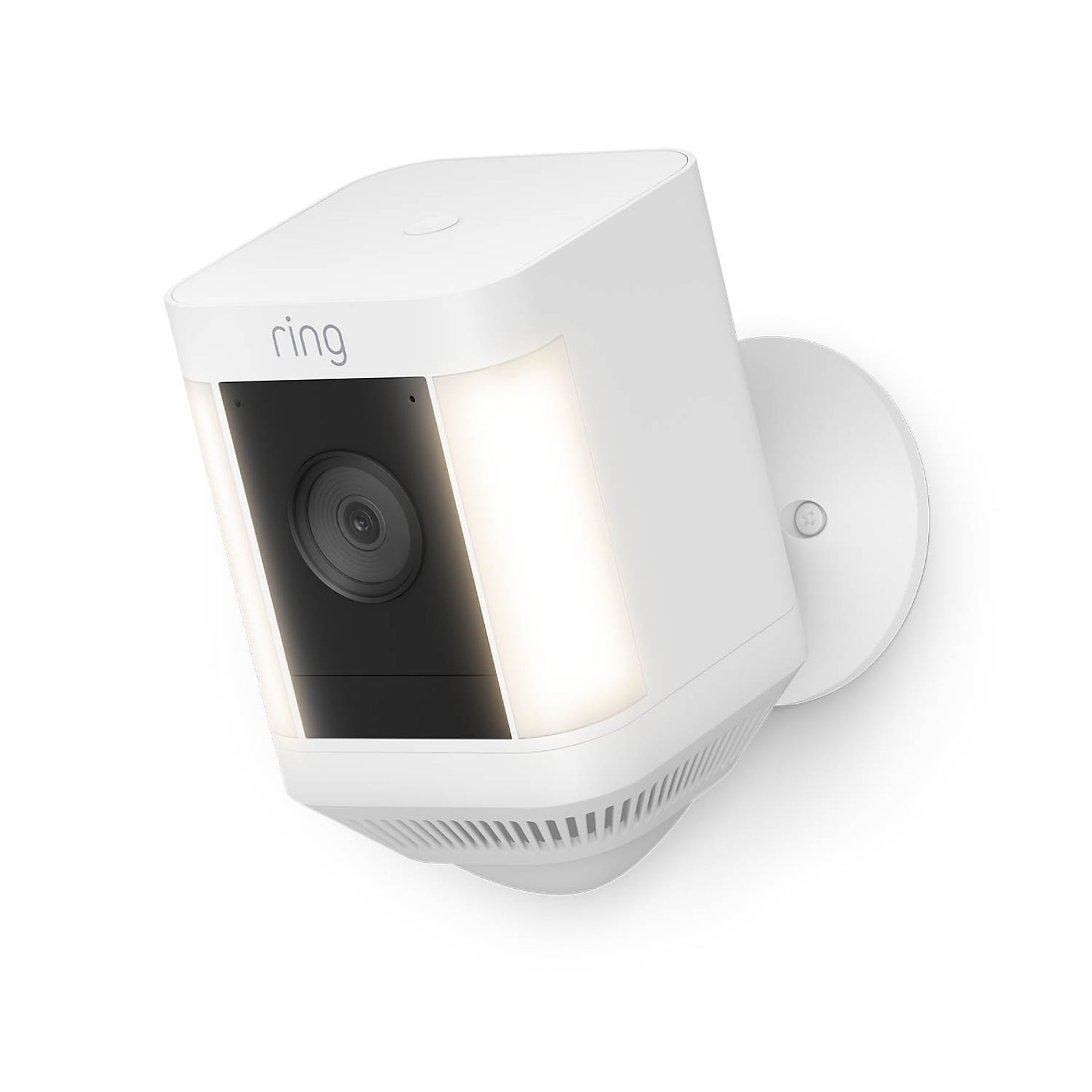 Ring Spotlight Cam Plus – Akku – Weiß