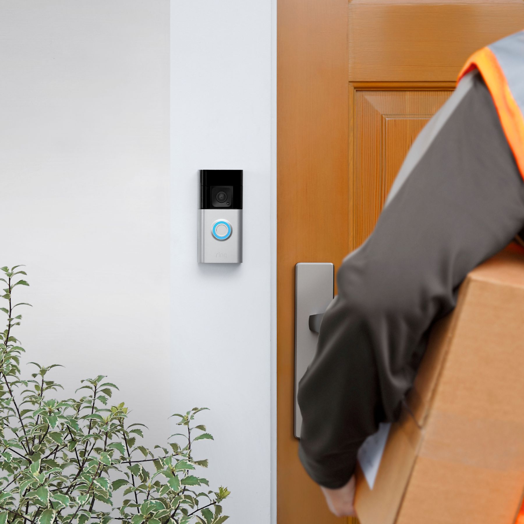 RING Battery Video Doorbell Plus met Chime (2e generatie)