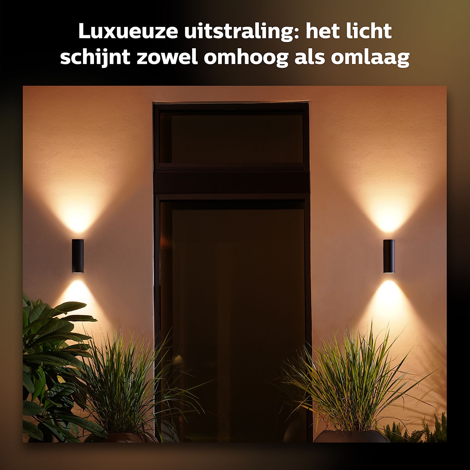 PHILIPS HUE Appear muurlamp - wit en gekleurd licht