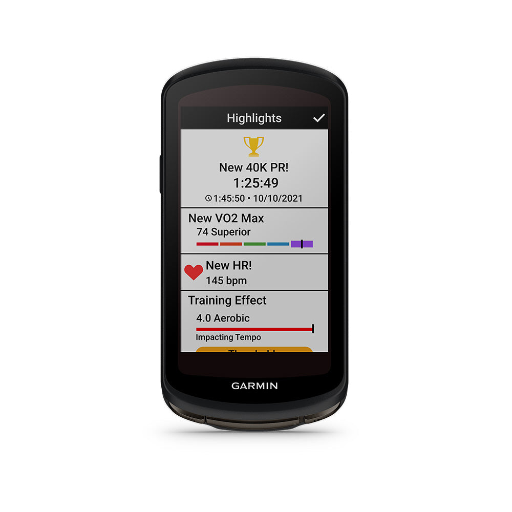 Ordinateur de vélo Garmin Edge 1040