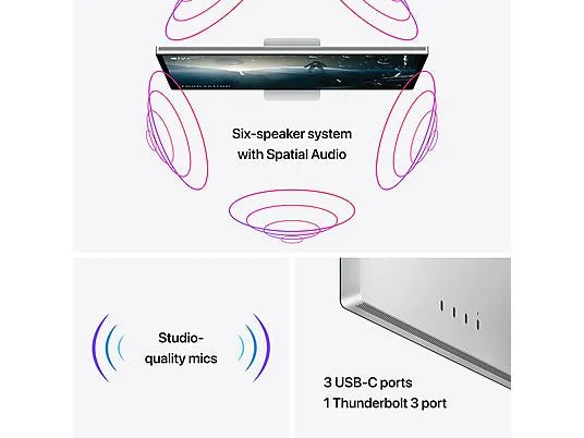 APPLE Studio Display Nanotextuur (kantelbare standaard)