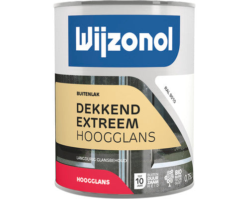 Wijzonol Opaque Extreme RAL 9010 brillant 750 ml 