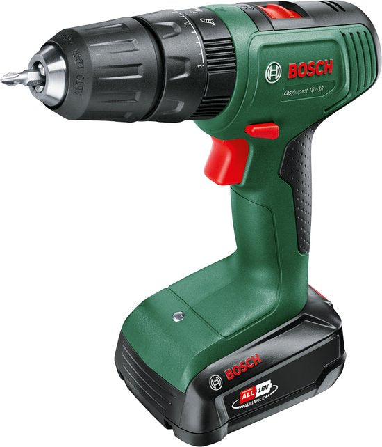 Bosch EasyImpact 18V-38 Accuklopboorschroevendraaier - Met 18 V accu (2.0 Ah) en lader