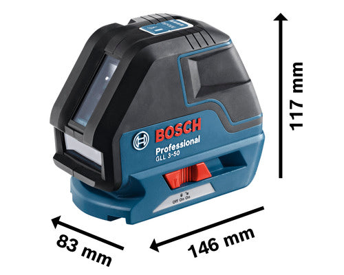 Laser de ligne professionnel BOSCH GLL 3-50