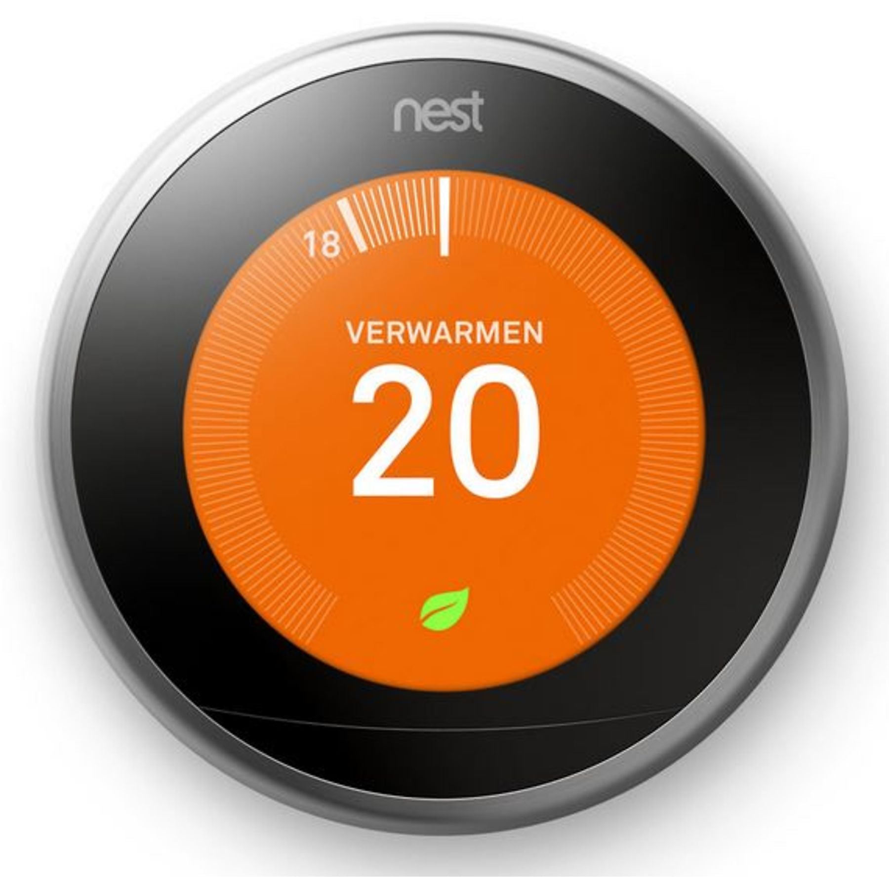 GOOGLE NEST Learning Thermostat (3e generatie) Zilver - Tweedehands