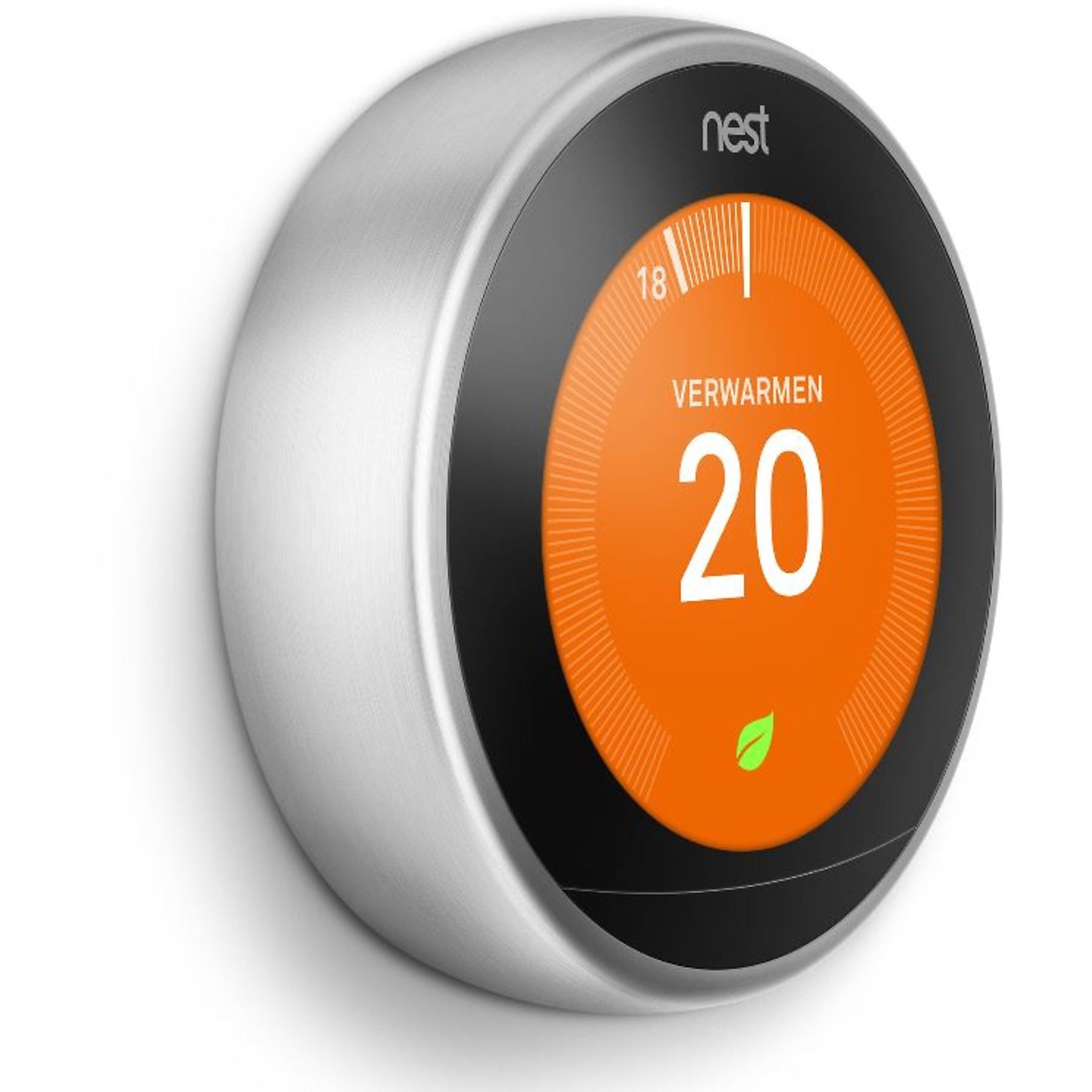 GOOGLE NEST Learning Thermostat (3e generatie) Zilver - Tweedehands