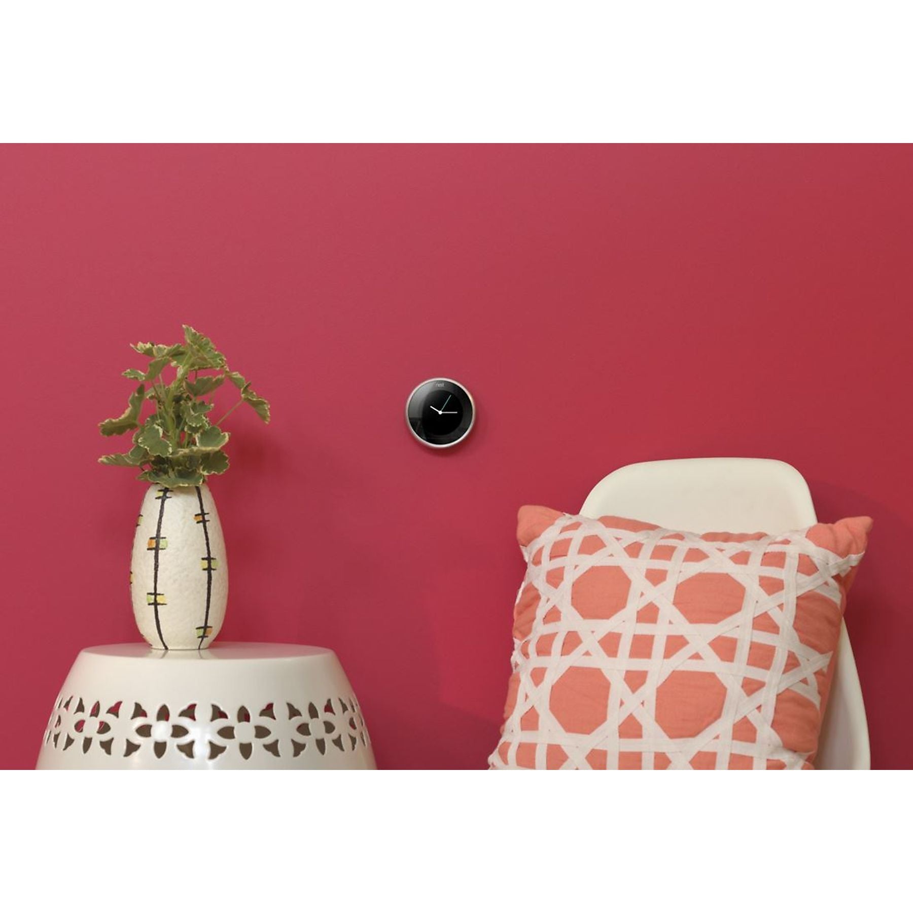 GOOGLE NEST Learning Thermostat (3e generatie) Zilver - Tweedehands