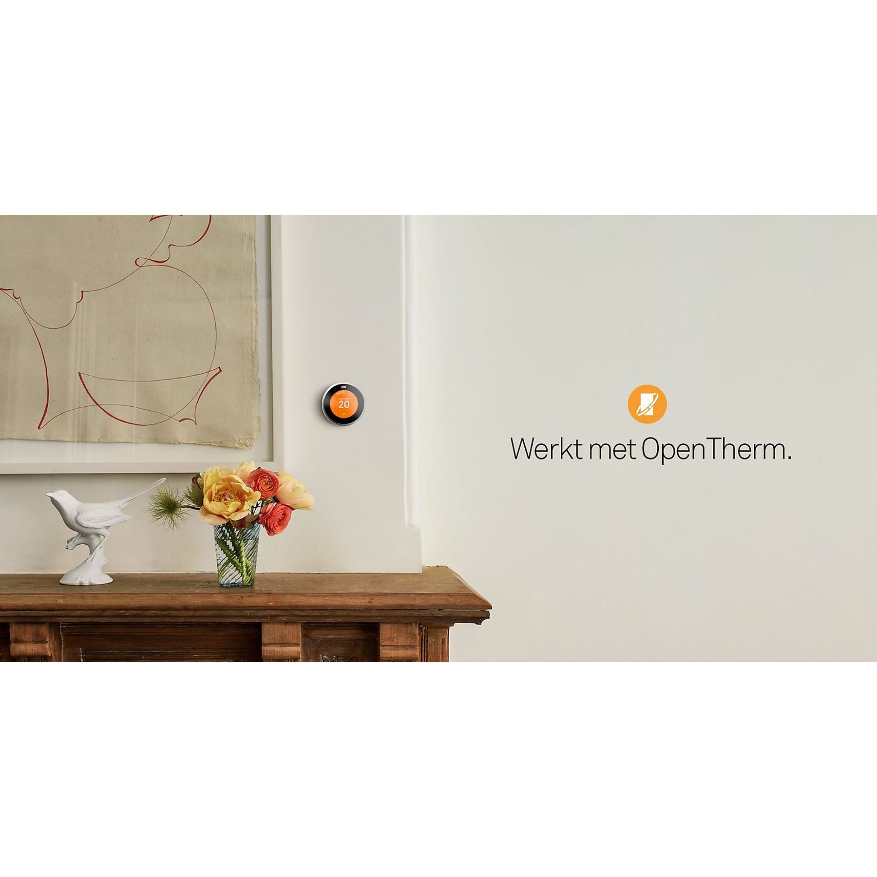 GOOGLE NEST Learning Thermostat (3e generatie) Zilver - Tweedehands