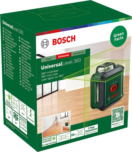 Bosch UniversalLevel 360 Kruislijnlaser