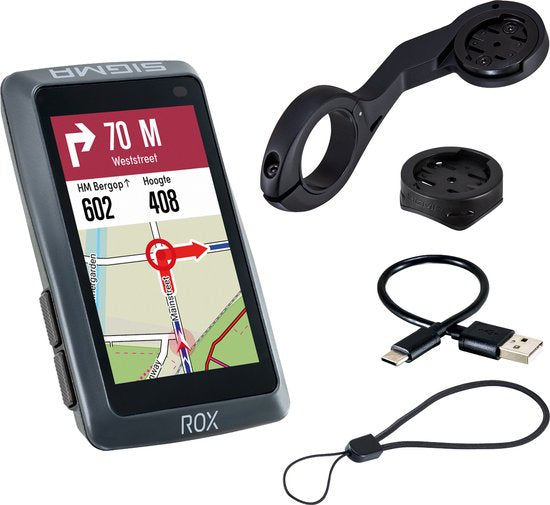 Sigma ROX 12.1 Evo GPS Fietscomputer Night Gray - Retourdeal