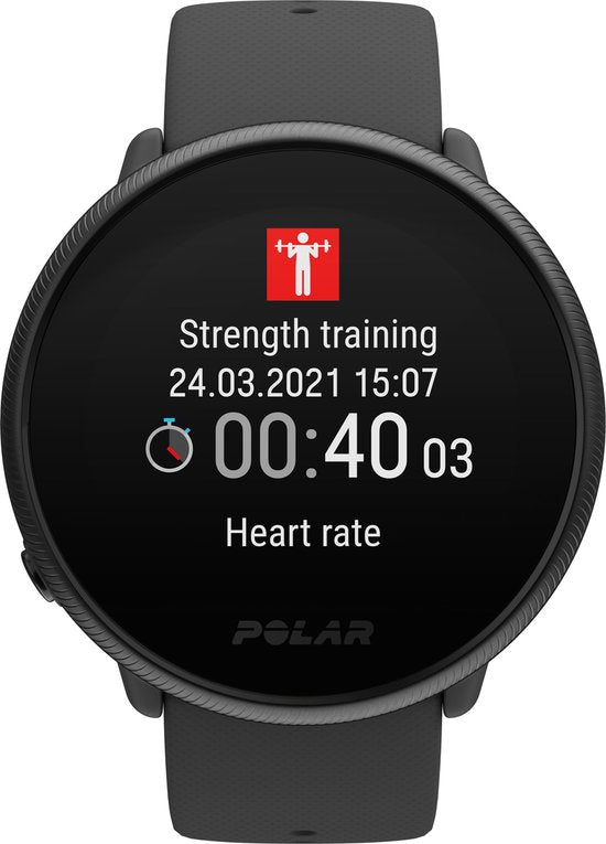 Polar Ignite 2 Smartwatch Black/Pearl S-L - Retourdeal