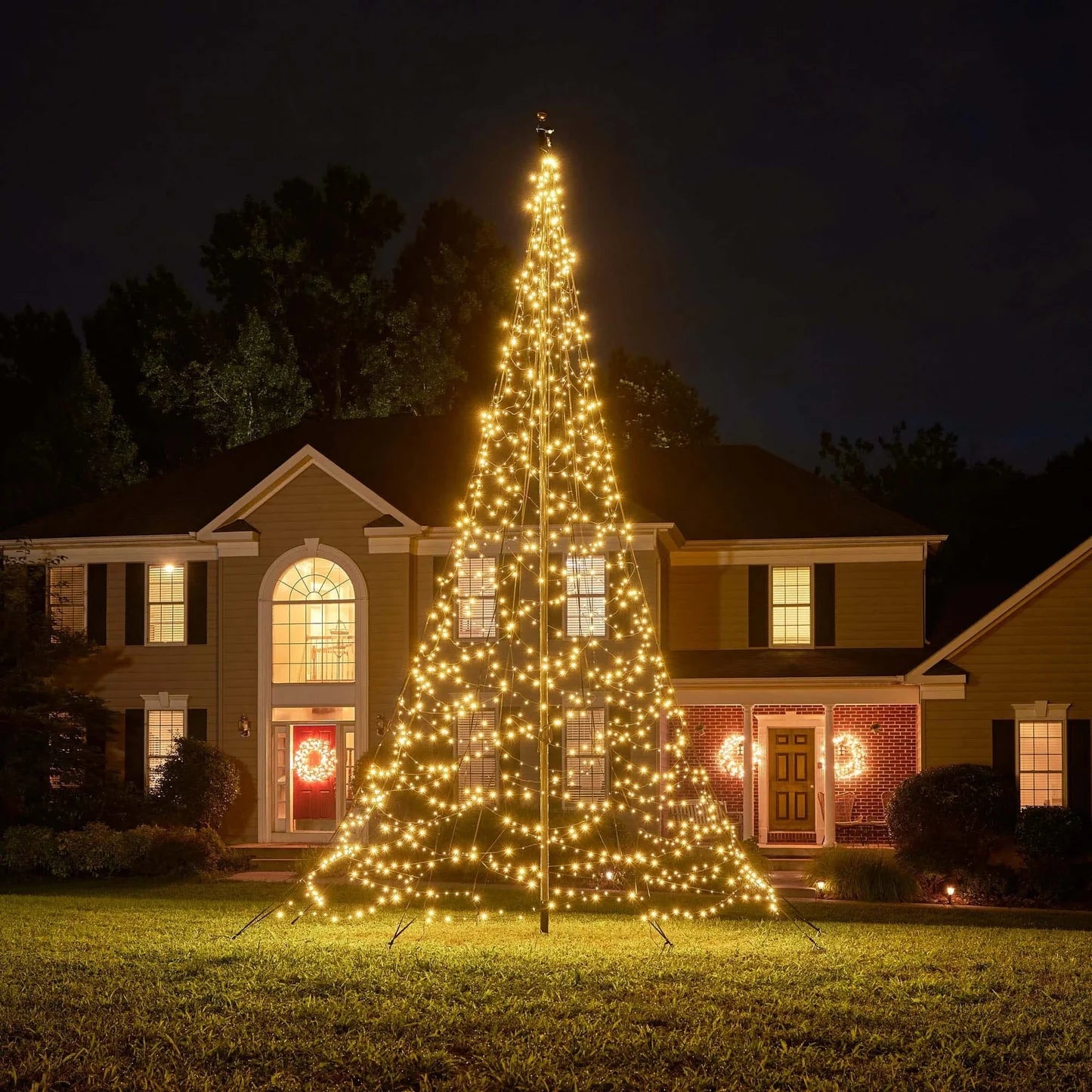 Feenglocke | 6 Meter | 1050 LED-Leuchten | Warmweiß