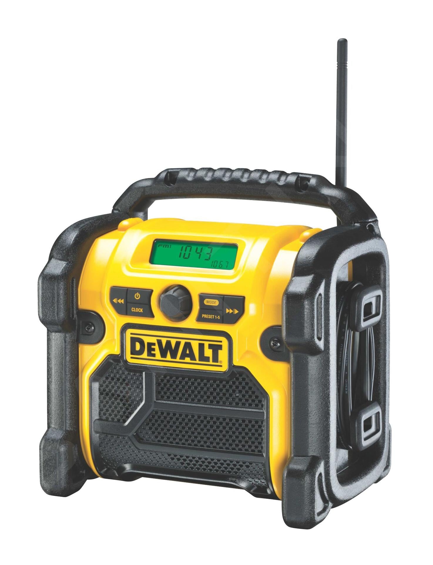 DEWALT DCR019-QW 12-14,4V-18V XR compacte FM/AM accu-radio