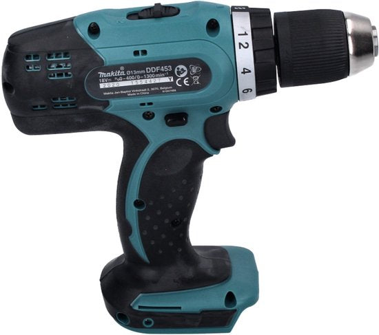 Makita DDF453SYX4 accuboormachine 18 V 42 Nm + 2x accu 1,5 Ah + lader