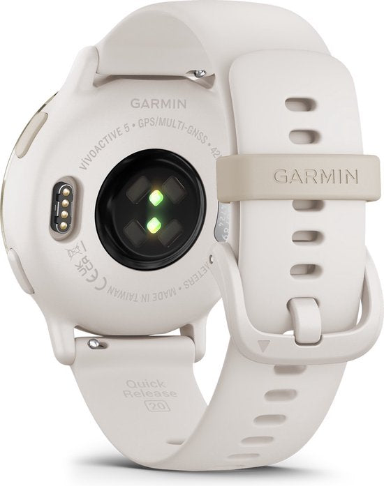 GARMIN Vivoactive 5 Music Ivoor/Cream Goud