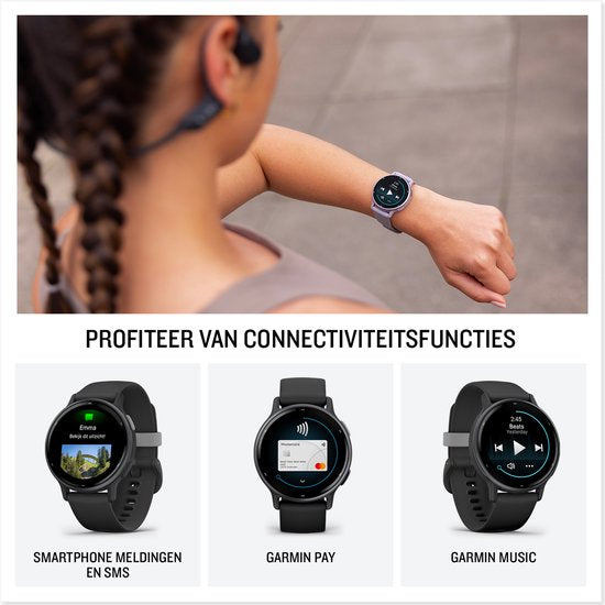 GARMIN Vivoactive 5 Music Ivoor/Cream Goud