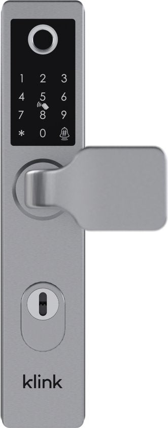 Klink Smart One RVS - Slim Deurslot - Smart lock