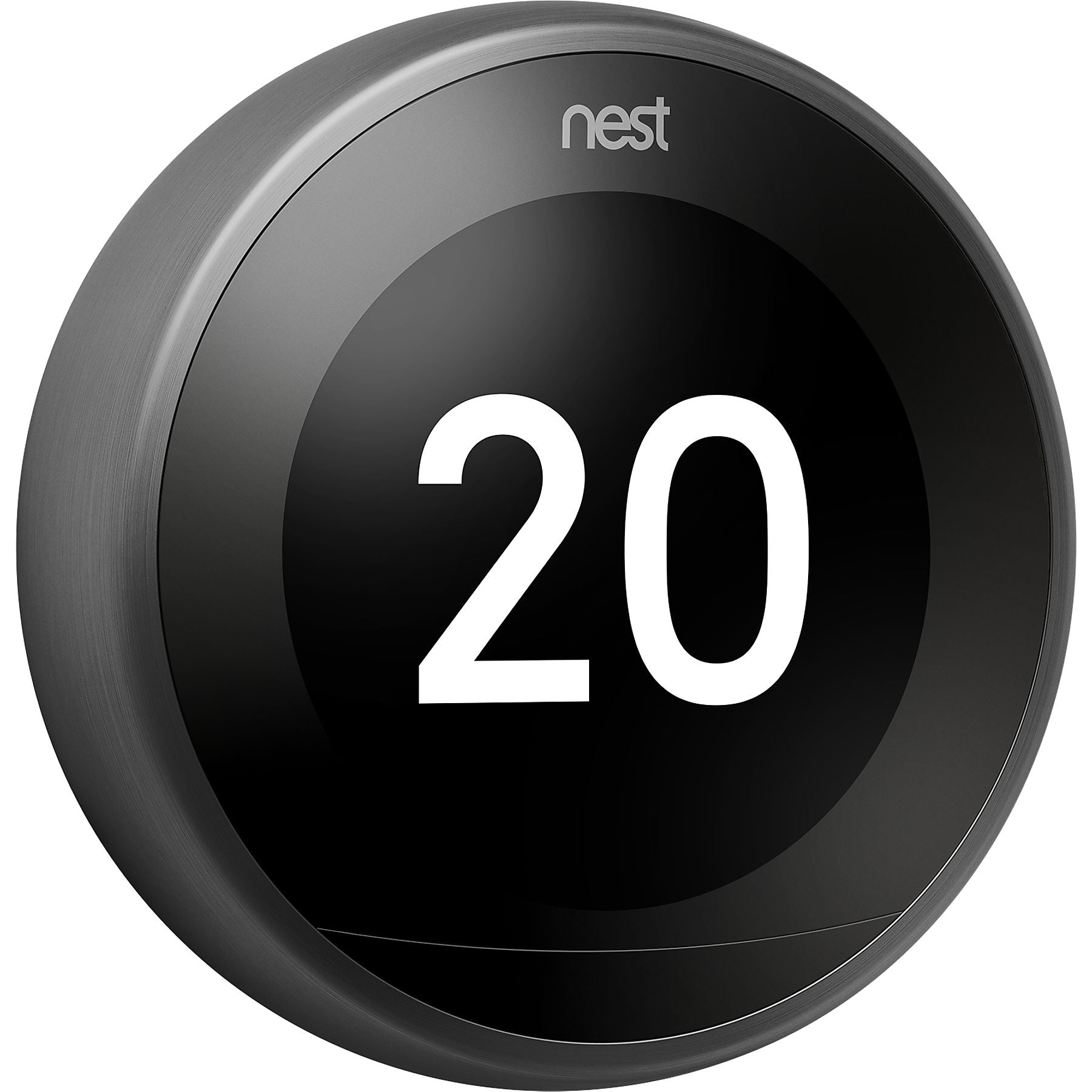 GOOGLE NEST Learning Thermostat (3e generatie) Zwart - Tweedehands