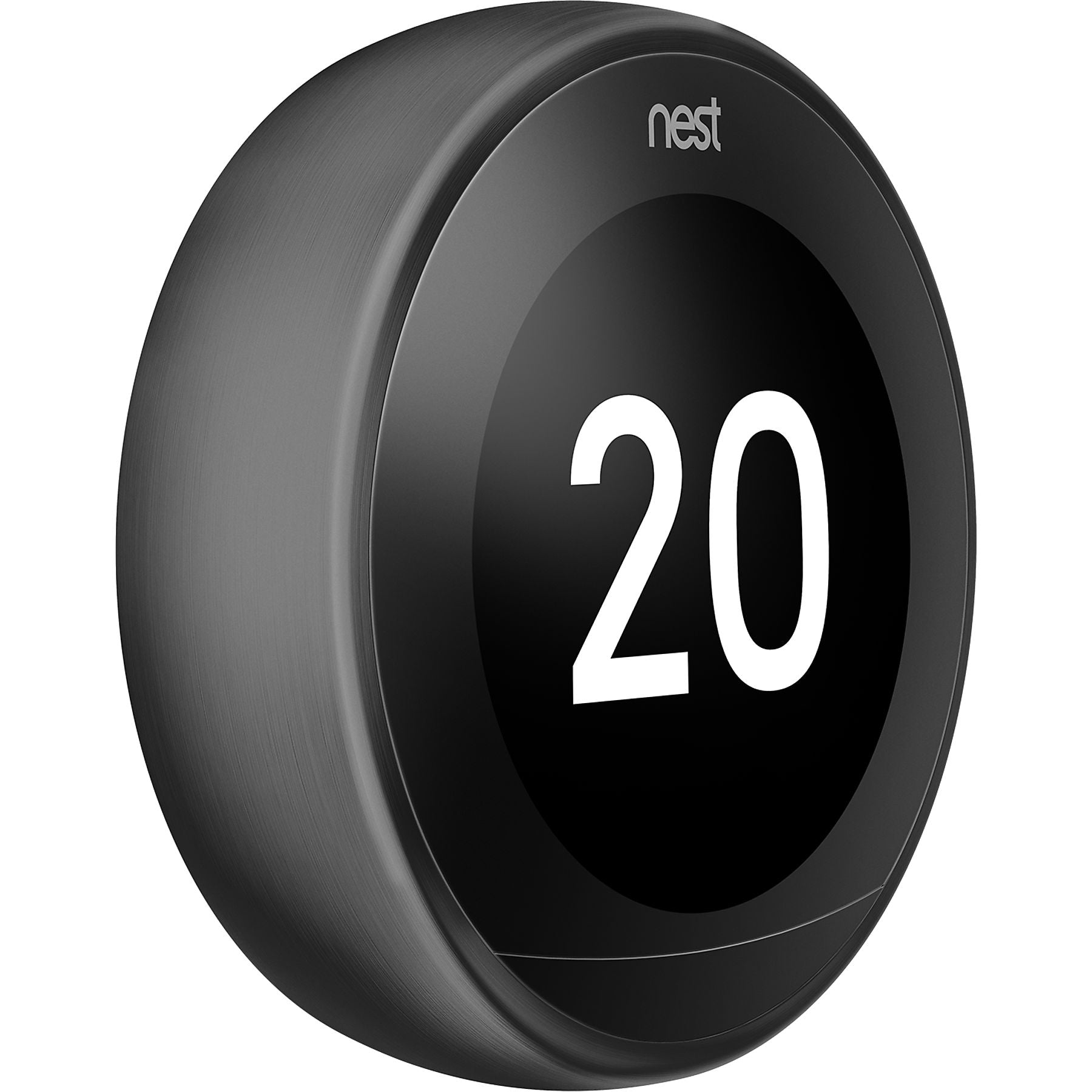 GOOGLE NEST Learning Thermostat (3e generatie) Zwart - Tweedehands